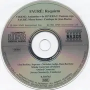 CD - Fauré / Vierne / Séverac - Requiem • Messe Basse • Cantique De Jean Racine / Andantino / Tantum Ergo