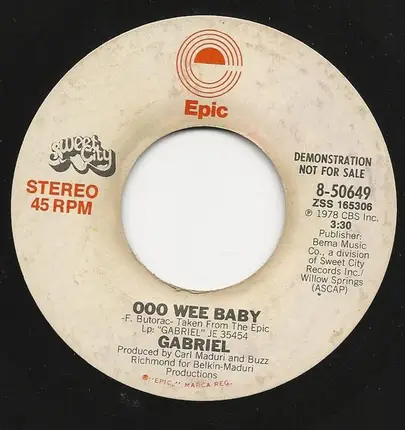 Gabriel - Ooo Wee Baby