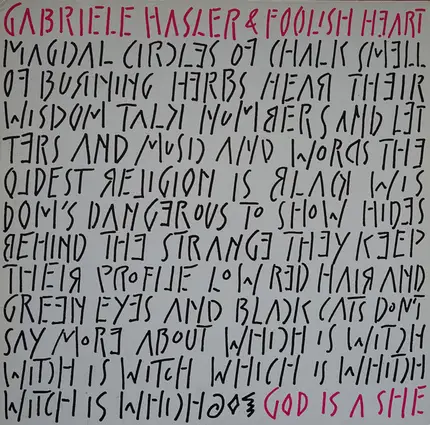 Gabriele Hasler & Foolish Heart - God is a She
