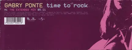 Gabry Ponte - Time To Rock