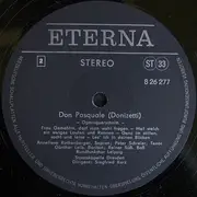 LP - Gaetano Donizetti - Reiner Süß , Anneliese Rothenberger , Peter Schreier , Günther Leib , Rundfunkc - Don Pasquale