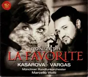 CD-Box - Gaetano Donizetti - Vesselina Kasarova , Ramón Vargas , Münchner Rundfunkorchester , Marcello Viotti - La Favorite - Slipcase, Booklet