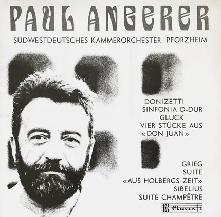 Gaetano Donizetti , Christoph Willibald Gluck , Edvard Grieg , Jean Sibelius - Paul Angerer , Südwe - Sinfonia D-Dur / Vier Stücke Aus »Don Juan« / Suite »Aus Holbergs Zeit« / Suite Champétre