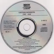 CD - Gaetano Donizetti , Heinrich Steiner - Don Pasquale | Aufführungsmitschnitt Berlin 1939 - Mono