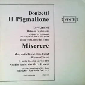 Gaetano Donizetti - Il Pigmalione - Miserere