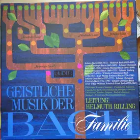 Gächinger Kantorei Stuttgart - Geistliche Musik Der Bach-Familie