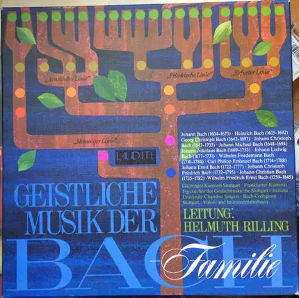 Gächinger Kantorei Stuttgart • Frankfurter Kantorei • Figuralchor Der Gedächtniskirche Stuttgart • - Geistliche Musik Der Bach-Familie