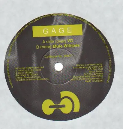 Gage - VD / Mute Witness
