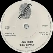 7inch Vinyl Single - Gail Grier - Inseperable