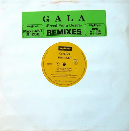 Gala - Freed from Desire