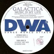 12inch Vinyl Single - Galactica - Music Is My Life
