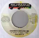 7inch Vinyl Single - Galaxy P / Tony Curtis & Mr. Lexx - Enemies Around Me / Hot Gal