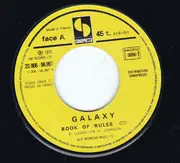 7inch Vinyl Single - Galaxy - Book Of Rules / Disco Boogie