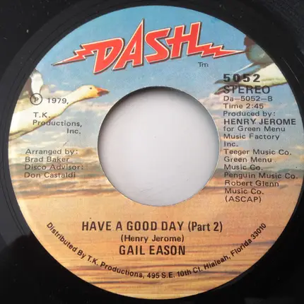 Gale Eason - Have A Good Day