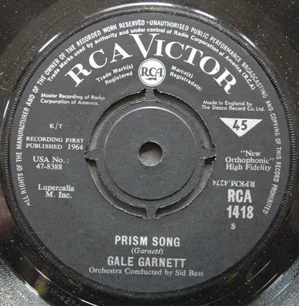Gale Garnett - We'll Sing In The Sunshine