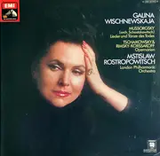 LP - Galina Vishnevskaya / Mstislav Rostropovich / The London Philharmonic Orchestra - Lieder Und Tänze Des Todes