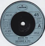 Gallagher & Lyle - Missing You