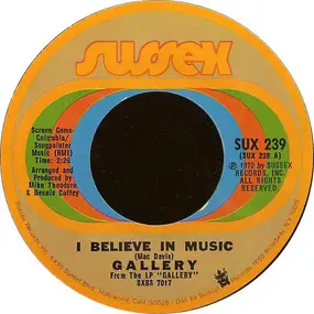 Gallery - I Believe In Music