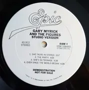 LP - Gary Myrick & The Figures - Gary Myrick And The Figures: Studio Version/Live Version