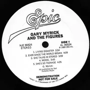 LP - Gary Myrick & The Figures - Gary Myrick And The Figures - Promo
