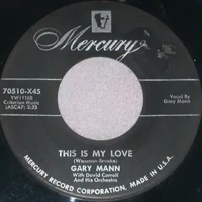 Gary Mann - This Is My Love / The Brook