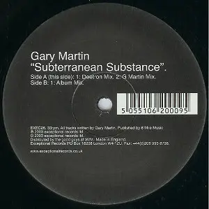 Gary Martin - Subterranean Substance