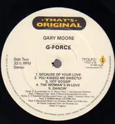 Double LP - Gary Moore - G-Force / Live At The Marquee