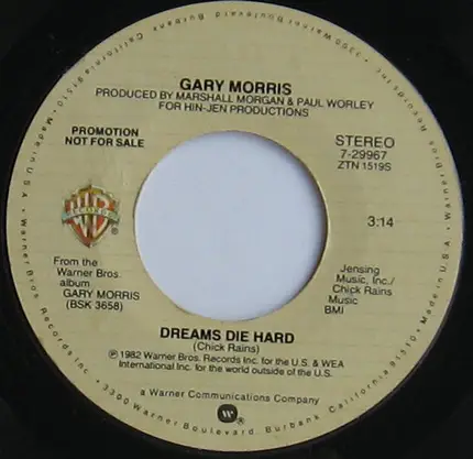 Gary Morris - Dreams Die Hard