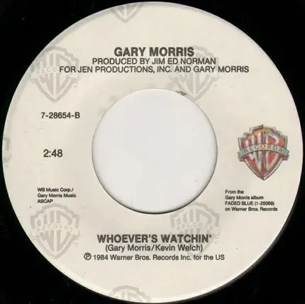 Gary Morris - Honeycomb / Whoever's Watchin'