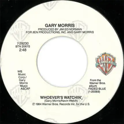 Gary Morris - Second Hand Heart / Whoever's Watchin'