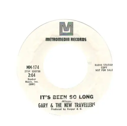 Gary And The New Travellers - No Sugar Tonight / It's Been So Long