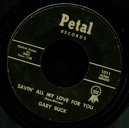 Gary Buck - Happy To Be Unhappy / Savin' All My Love For You