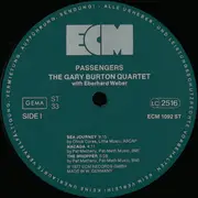 LP - The Gary Burton Quartet with Eberhard Weber - Passengers