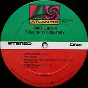 Double LP - Gary Burton - Turn Of The Century - RI / Gaefold