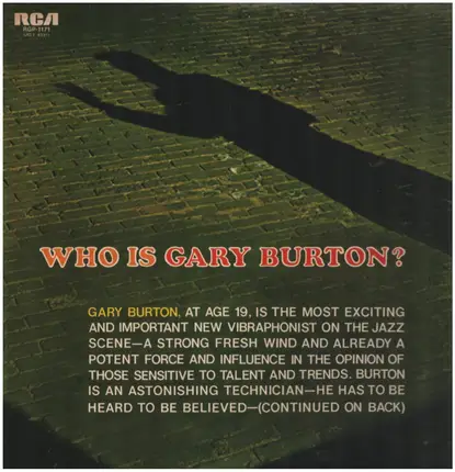 Gary Burton - Who Is Gary Burton?
