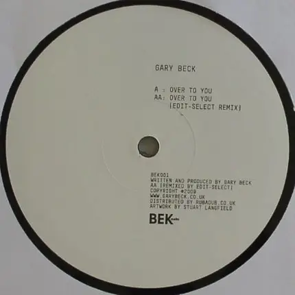 Gary Beck - Over To You