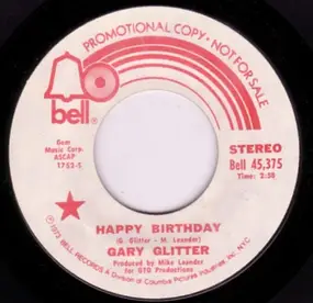 Gary Glitter - Happy Birthday