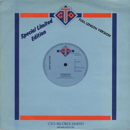 Gary Glitter - Superhero / Sleeping Beauty