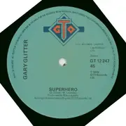 12inch Vinyl Single - Gary Glitter - Superhero / Sleeping Beauty