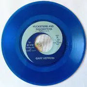 7inch Vinyl Single - Gary Heffern / Job - Hucksters And Shucksters / Ruination - Blue Translucent