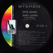 LP - Gary Lewis & The Playboys - Hits Again!