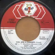 7inch Vinyl Single - Gary Low - You Are A Danger