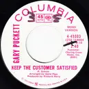 7inch Vinyl Single - Gary Puckett - Keep The Customer Satisfied