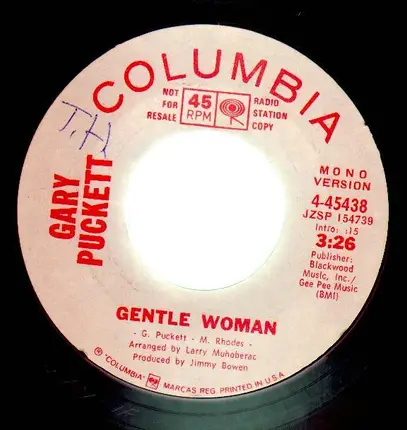 Gary Puckett - Gentle Woman