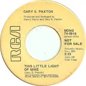 Gary Paxton - This Little Light Of Mine