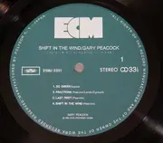 LP - Gary Peacock , Art Lande , Eliot Zigmund - Shift In The Wind - Insert