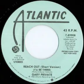 Gary Private - Reach Out (I'll Be There)