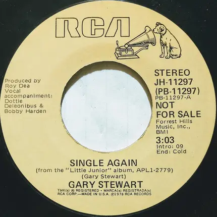 Gary Stewart - Single Again
