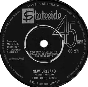 Gary 'U.S.' Bonds - New Orleans / Quarter To Three