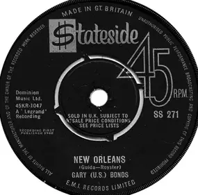 Gary 'U.S.' Bonds - New Orleans / Quarter To Three